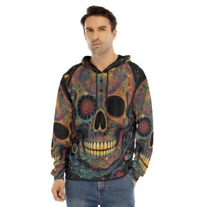 "Skulls" - Unisex Velvet Hoodie