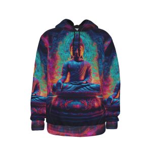 "Neon Buddha" - Unisex Hoodie 2