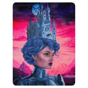 "Kingdom" Sherpa Lined Blanket - 60" x 80"